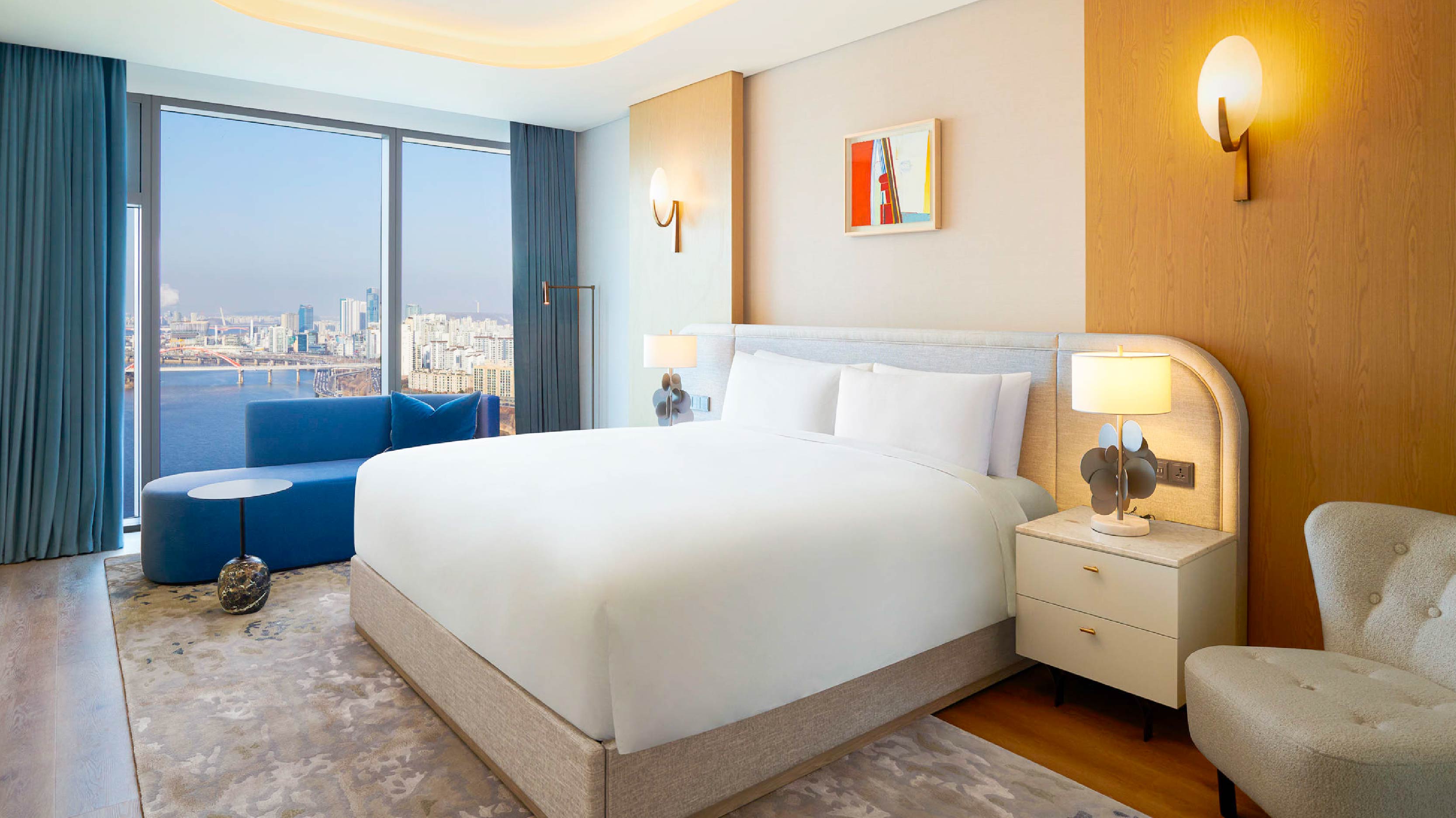 Hotel Whistlelark Jeju 客房空間